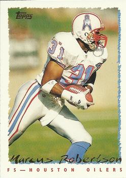 Marcus Robertson Houston Oilers 1995 Topps NFL #196